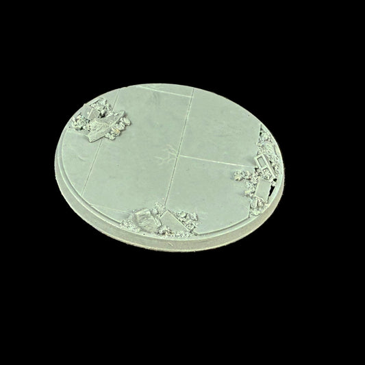 60mm Round Urban Rubble Tapered Base (1/pk)