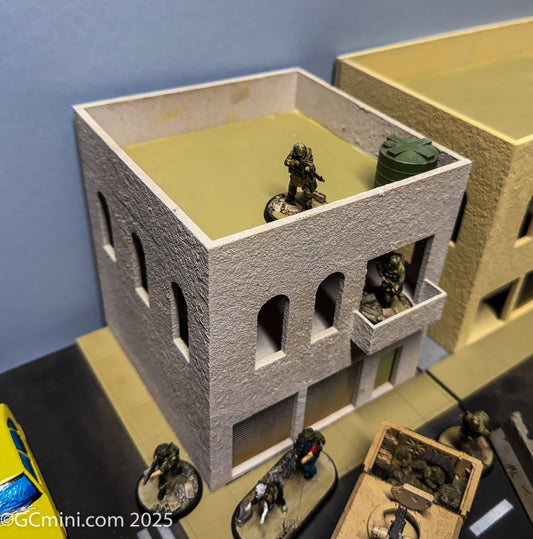 28mm Middle East Two Story Building - 28MMDF288