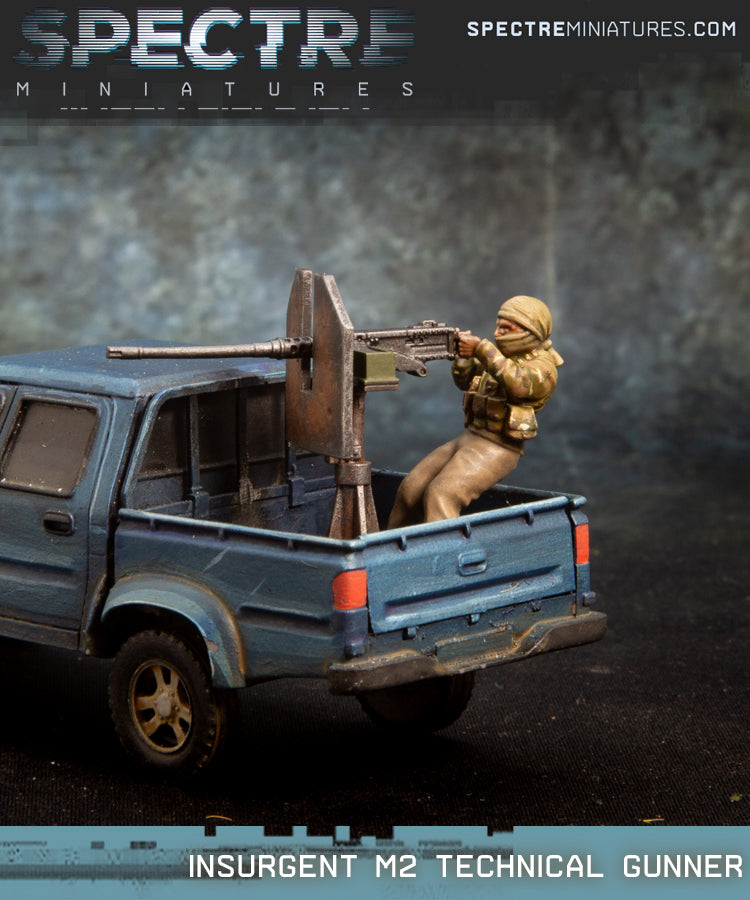Insurgent M2 Technical Gunner