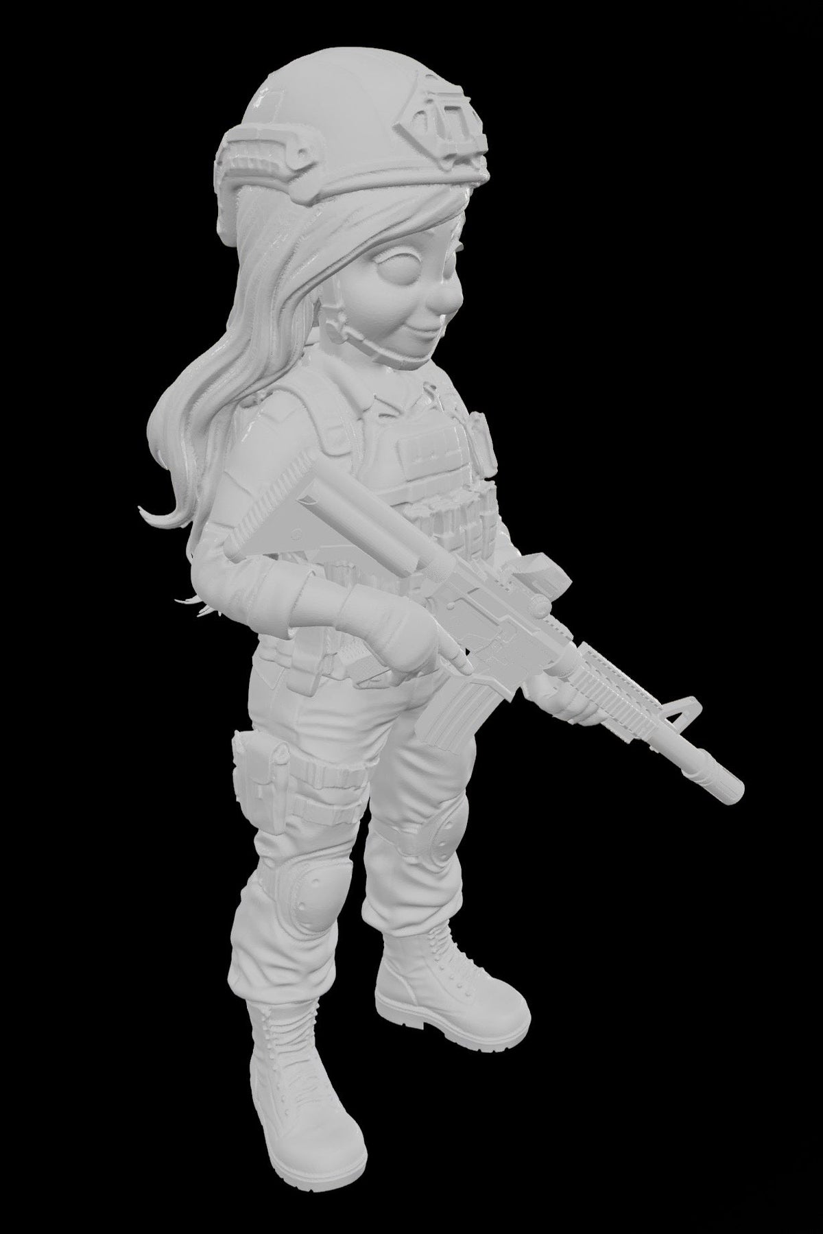 The Blue Dudes – Nine 28mm Tactical Miniatures