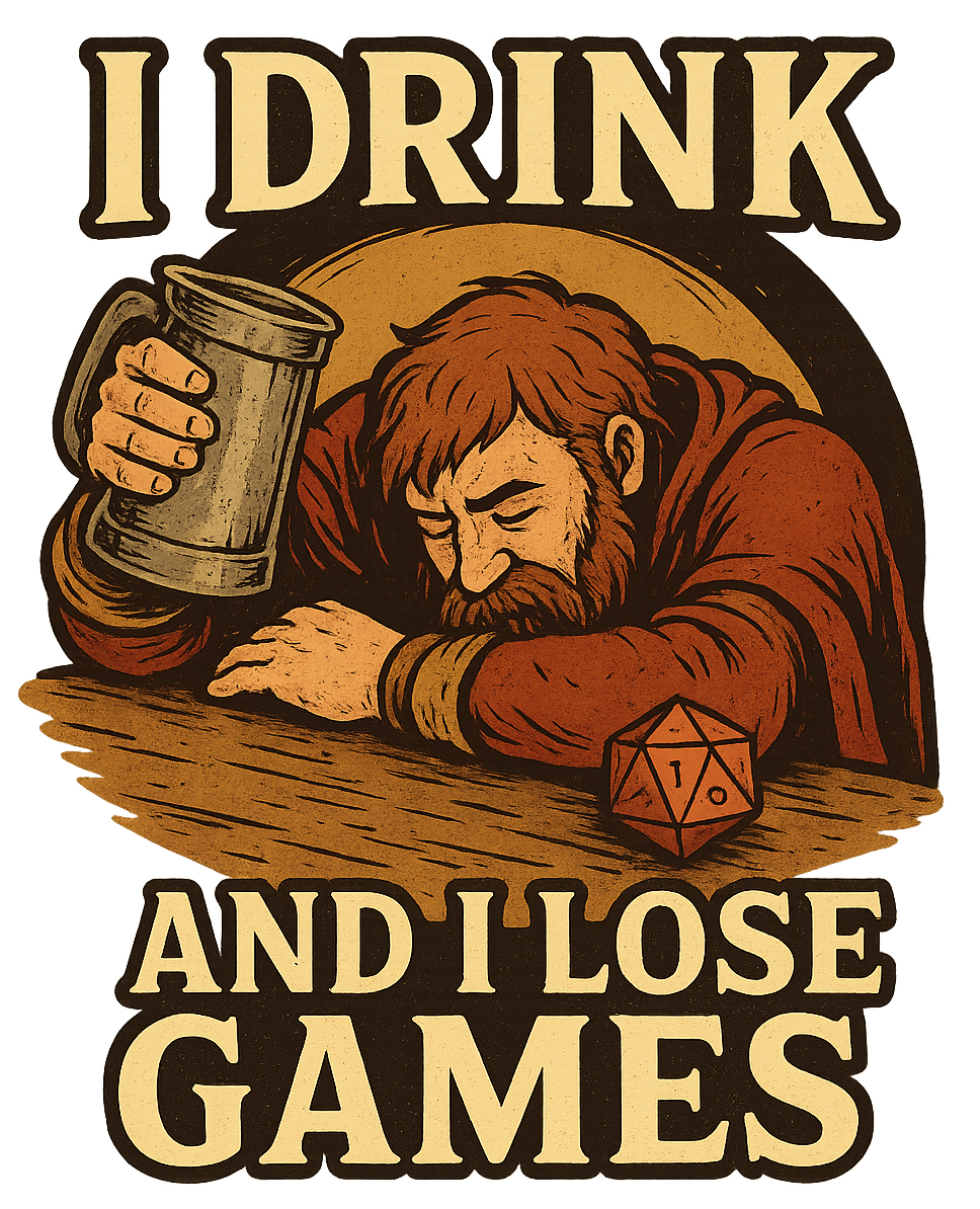I Drink And I Lose Games Drinkware