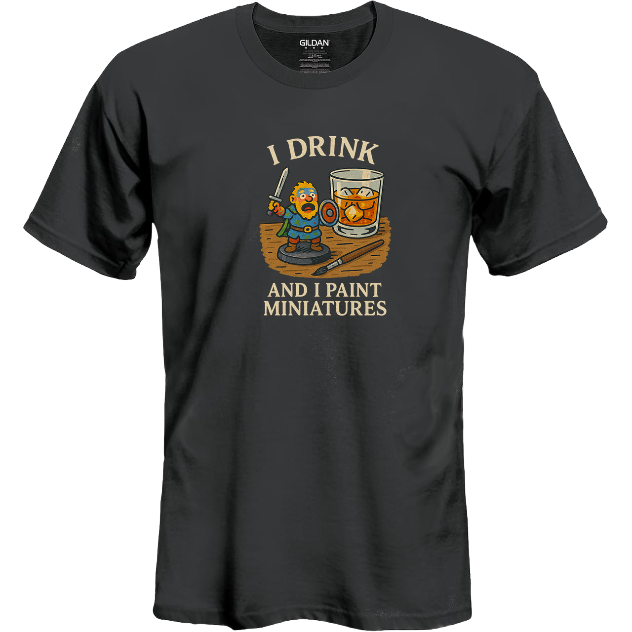 I Drink And Paint Miniatures - #032