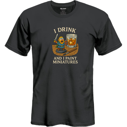 I Drink And Paint Miniatures - #032