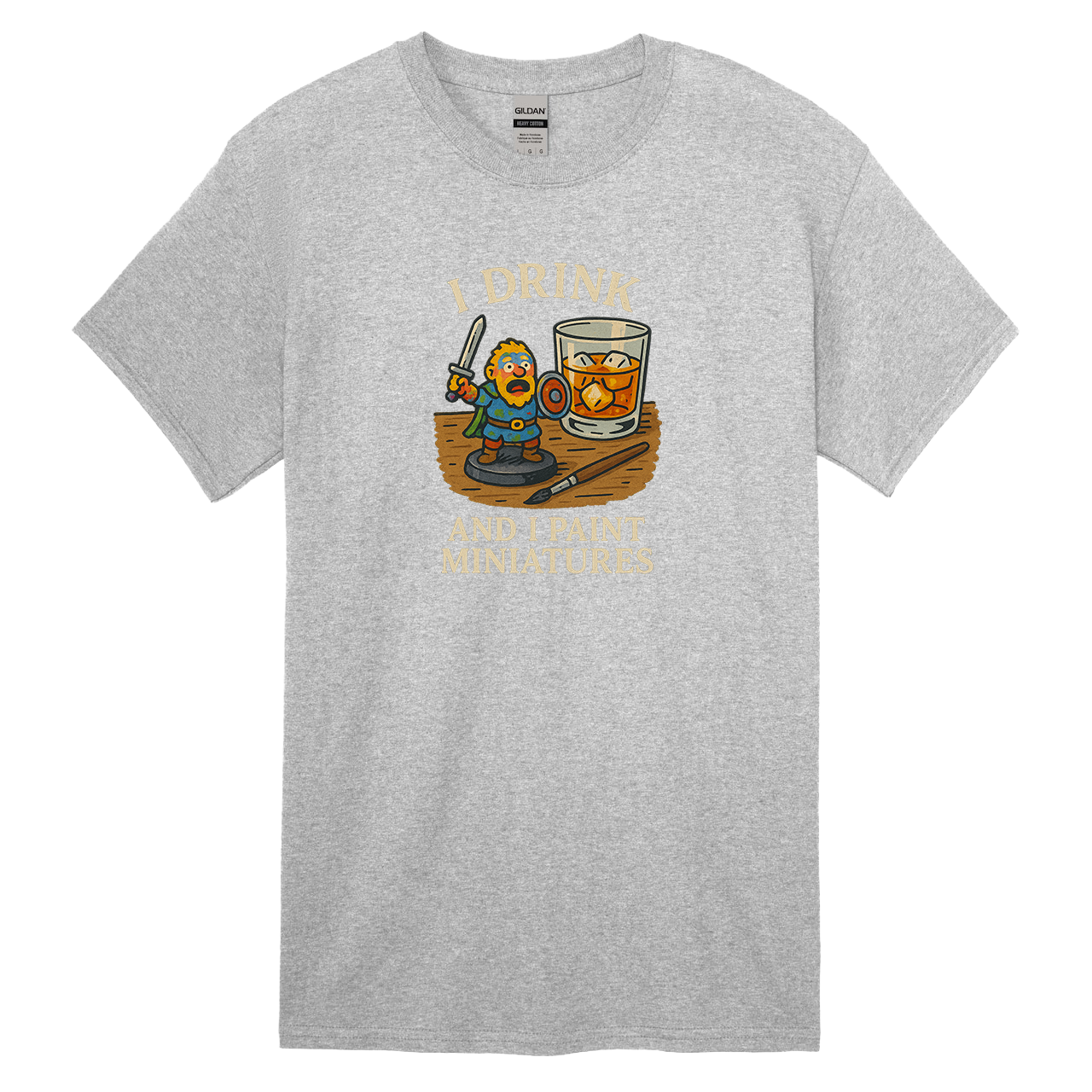 I Drink And Paint Miniatures - #032