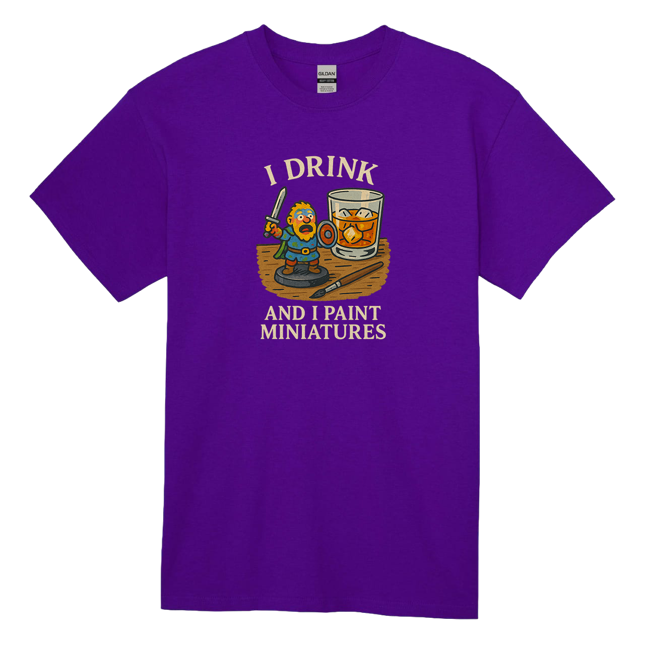 I Drink And Paint Miniatures - #032