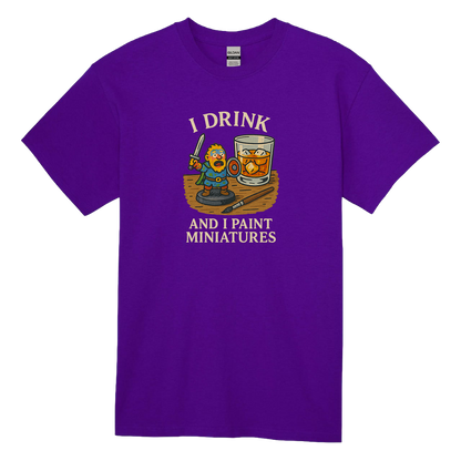 I Drink And Paint Miniatures - #032