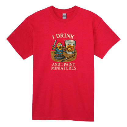 I Drink And Paint Miniatures - #032