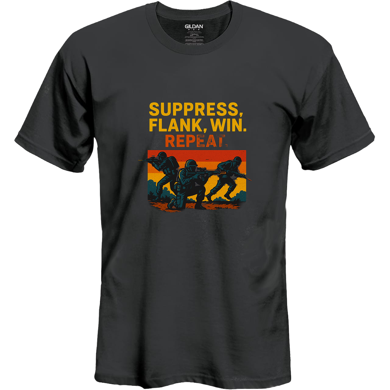 Suppress, Flank, Win - #033