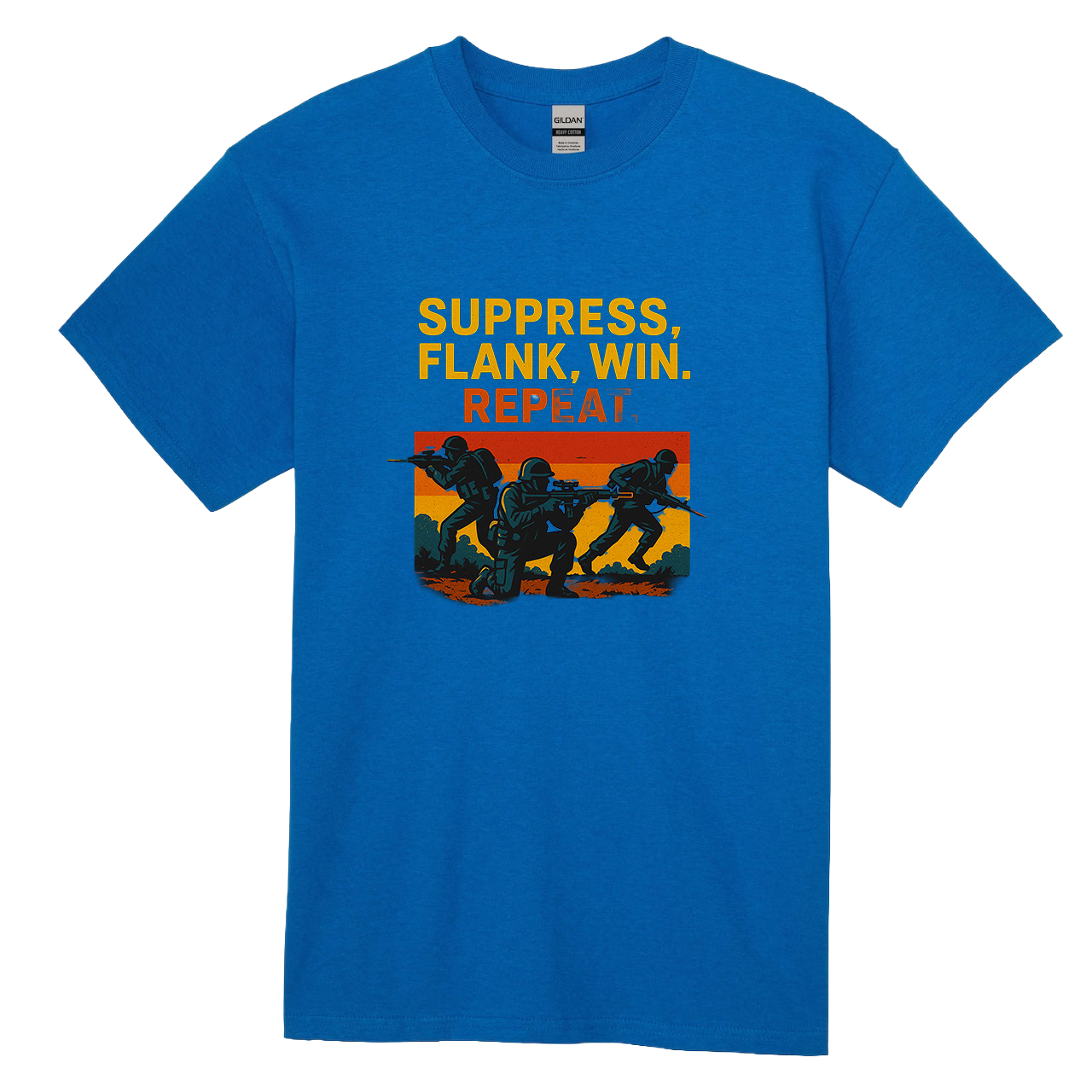 Suppress, Flank, Win - #033