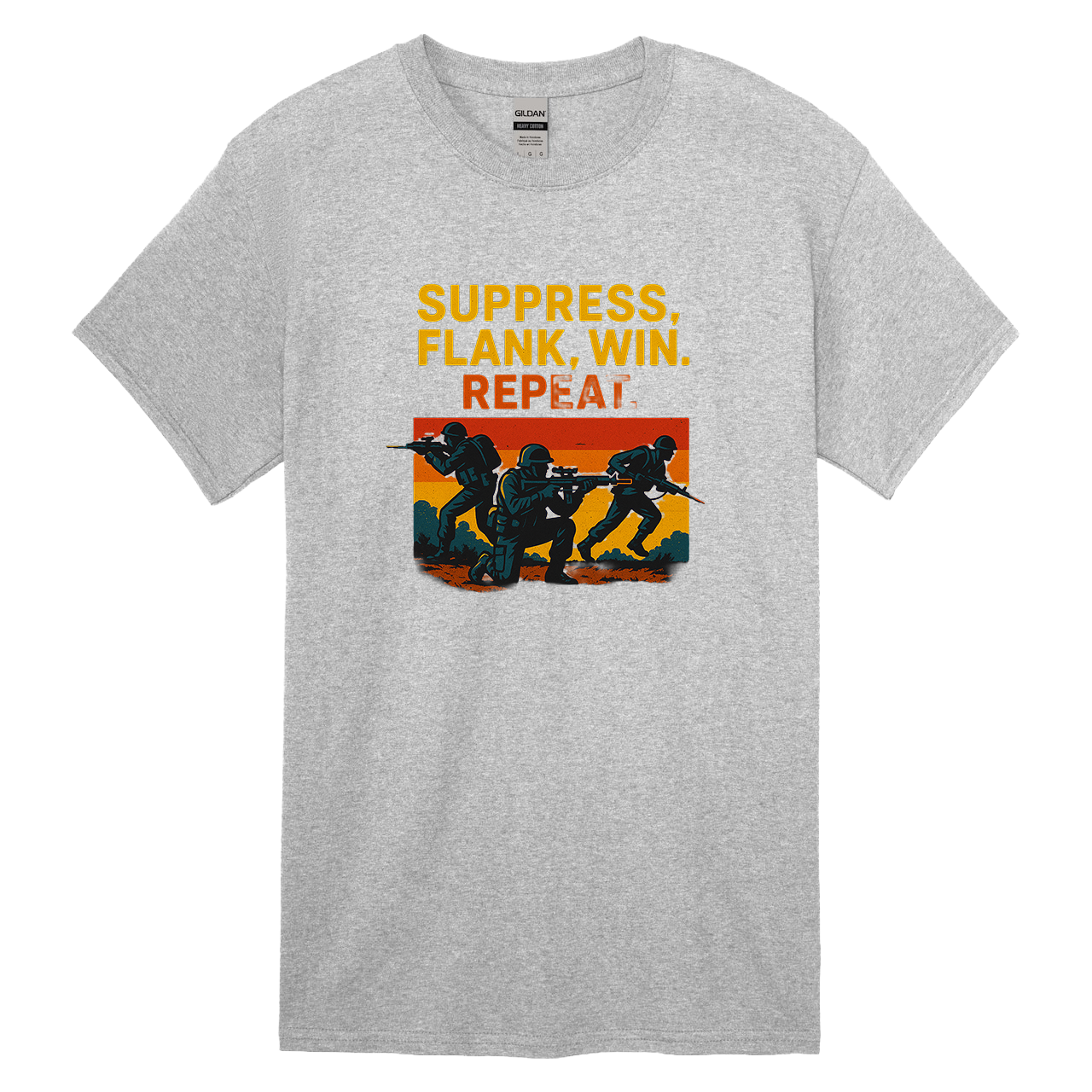 Suppress, Flank, Win - #033