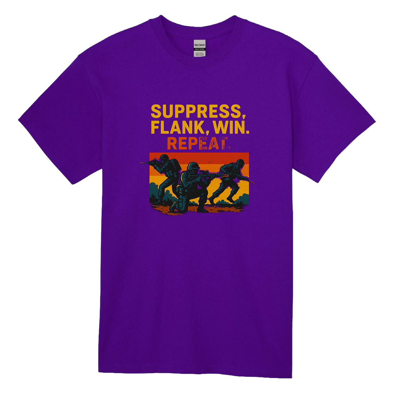 Suppress, Flank, Win - #033