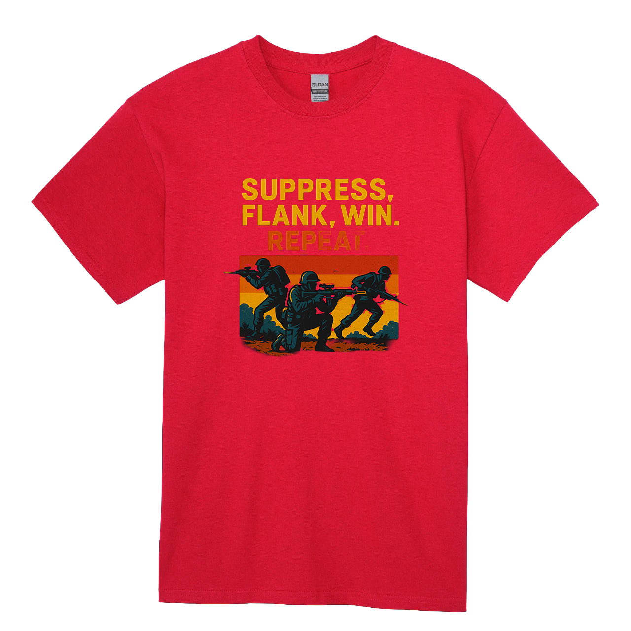 Suppress, Flank, Win - #033