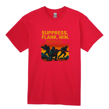 Suppress, Flank, Win - #033