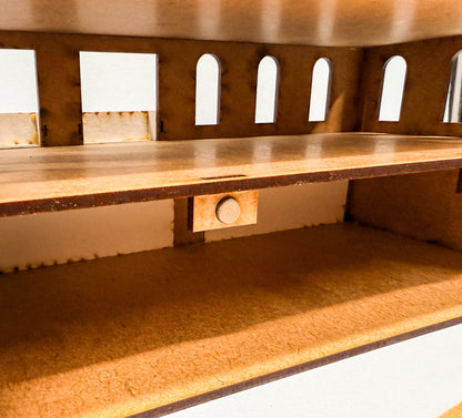 28mm Middle East Two Story Building - 28MMDF287