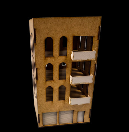 28mm Middle East Four Story Building - 28MMDF289