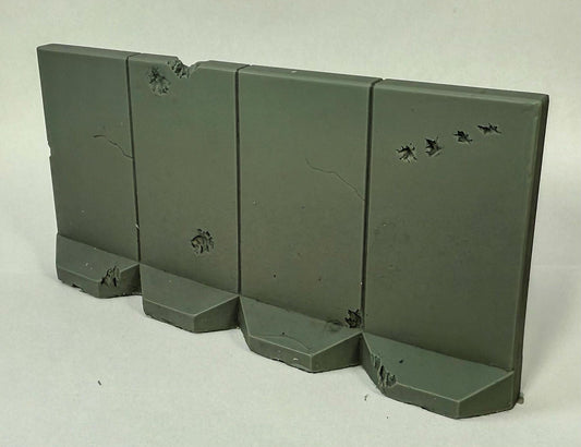 28mm Blast Walls, Distressed - 28MSCE025