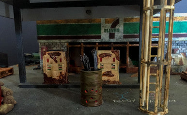 28mm 7-11 Store (Complete Set) - 28MMDF124-2