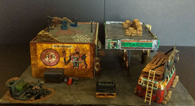 28mm 7-11 Store (Complete Set) - 28MMDF124-2