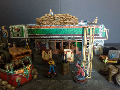 28mm 7-11 Store (Complete Set) - 28MMDF124-2