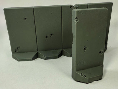 28mm Blast Walls, Distressed - 28MSCE025