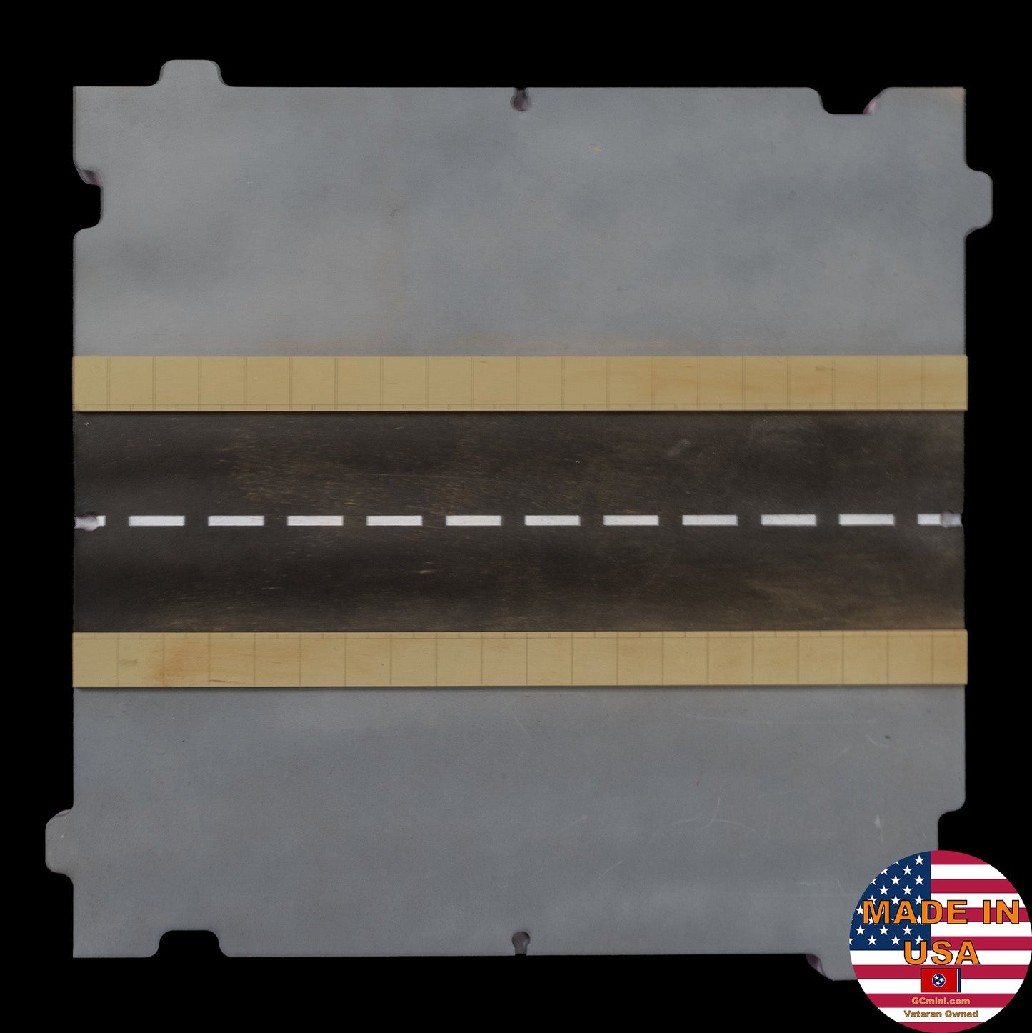 28mm Terrain Block - Straight Road Section