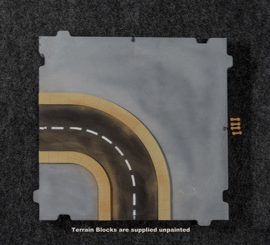 28mm Terrain Block - 90 Degree Corner