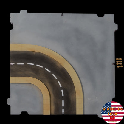 28mm Terrain Block - 90 Degree Corner