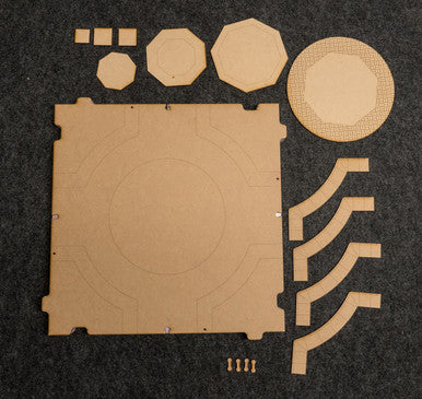 28mm Terrain Block - Roundabout with Monument Base