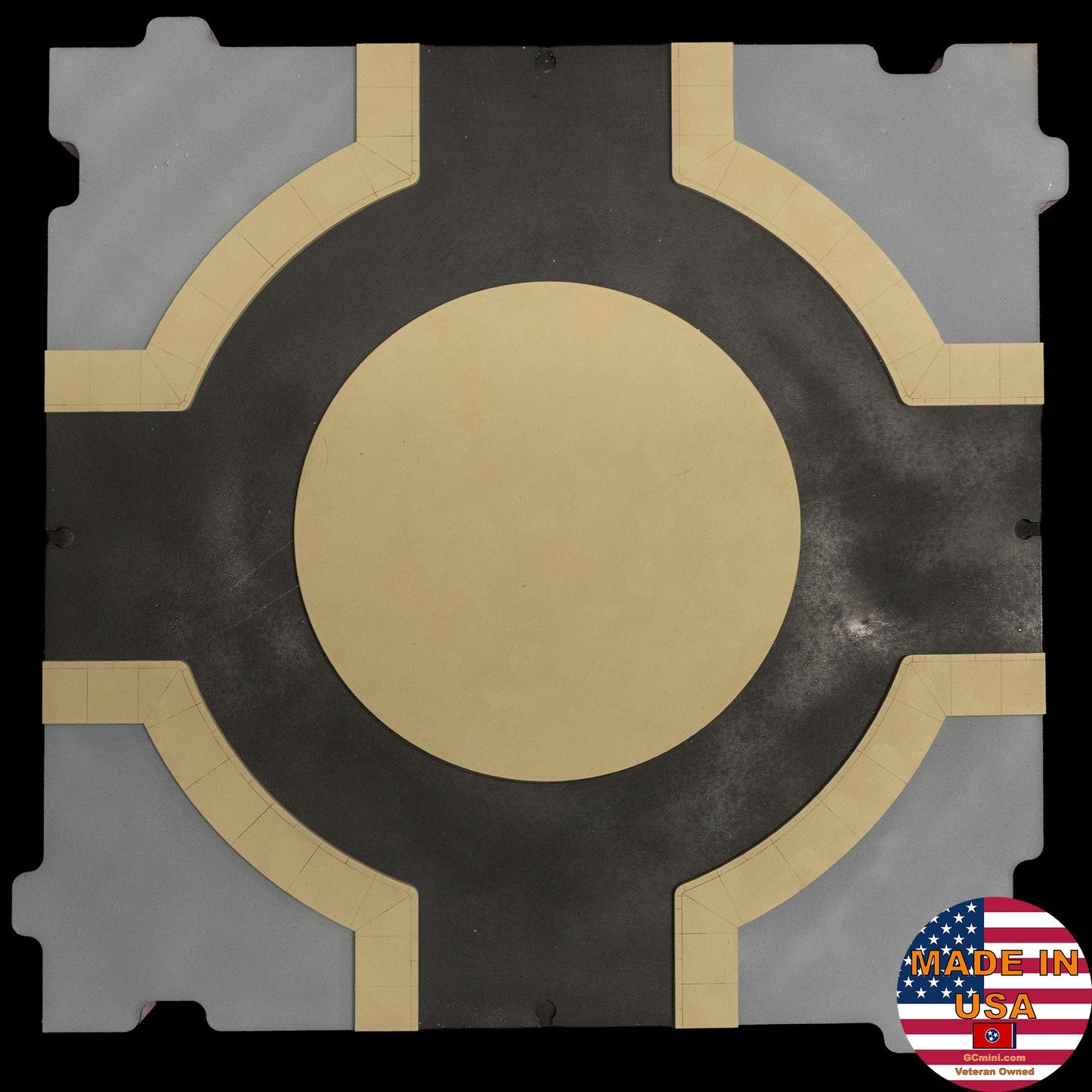 28mm Terrain Block - Roundabout