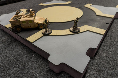 28mm Terrain Block - Roundabout