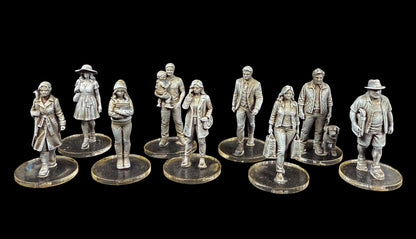 Western Civilians - Men and Women – 28mm