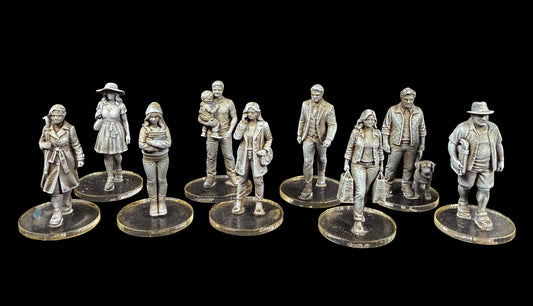 Western Civilians - Men and Women – 28mm