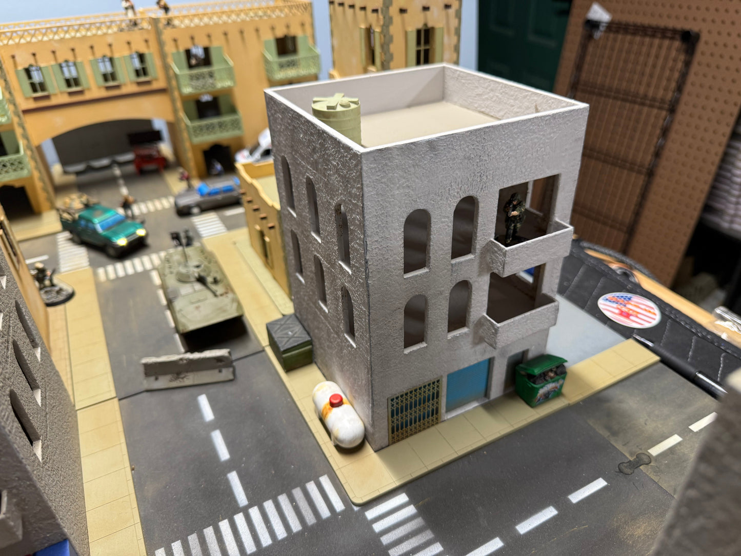 28mm Middle East Three Story Building - 28MMDF283