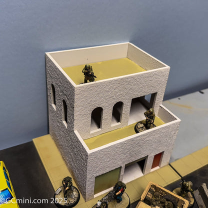 28mm Middle East Two Story Building - 28MMDF286