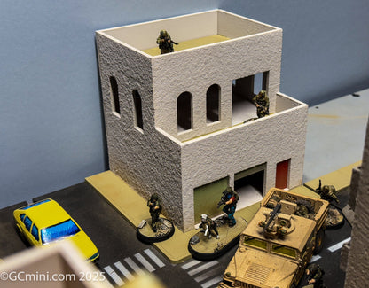 28mm Middle East Two Story Building - 28MMDF286