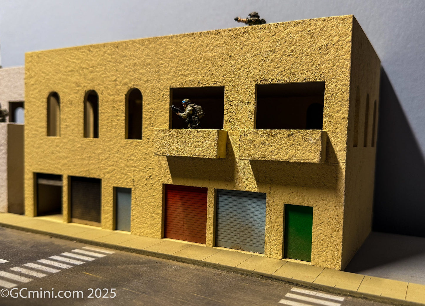28mm Middle East Two Story Building - 28MMDF287