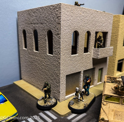 28mm Middle East Two Story Building - 28MMDF288