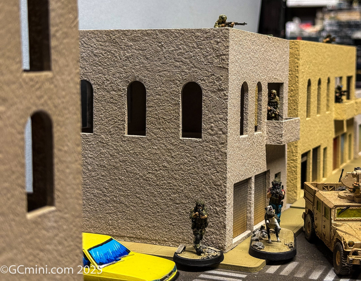 28mm Middle East Two Story Building - 28MMDF288