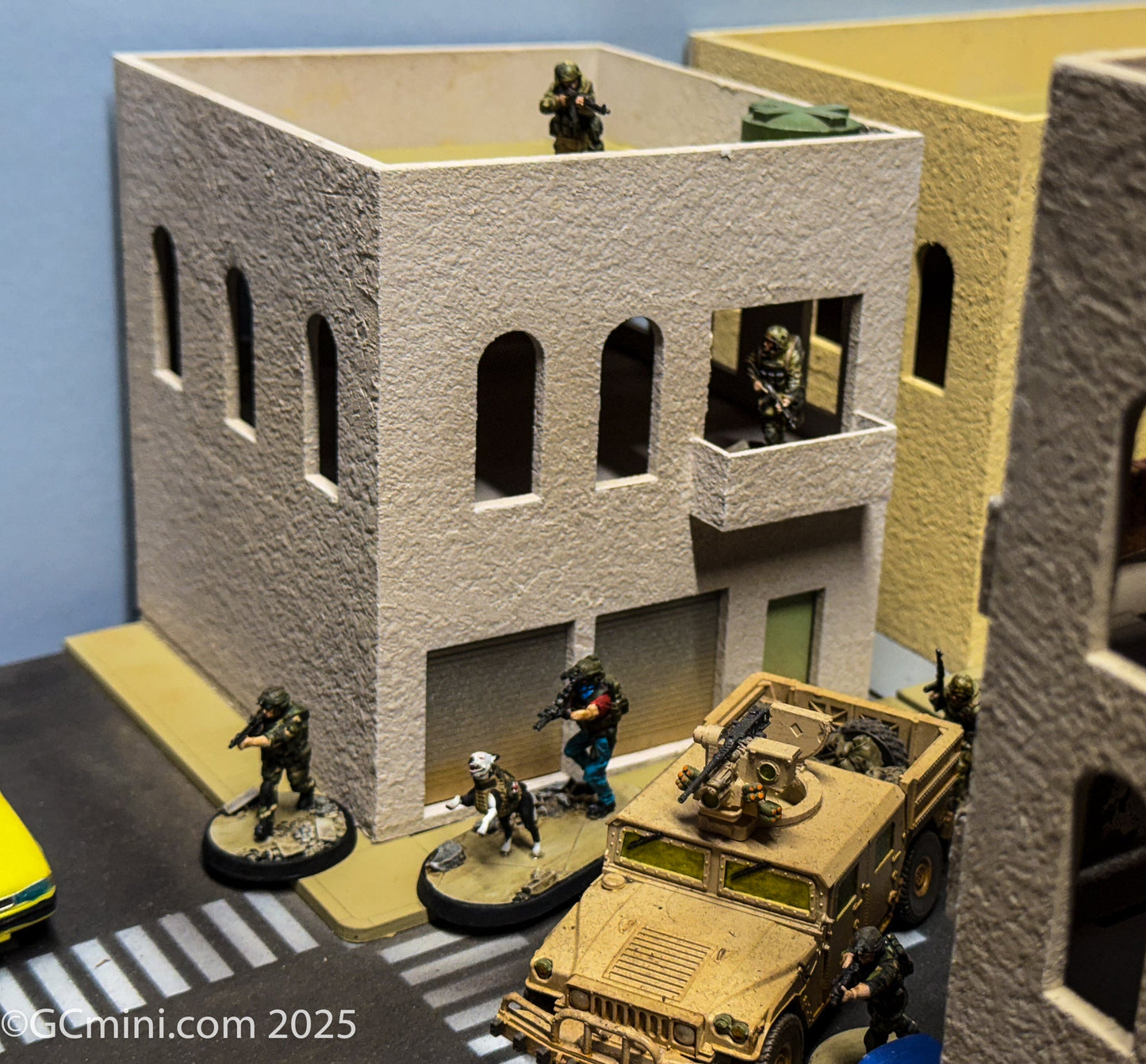 28mm Middle East Two Story Building - 28MMDF288