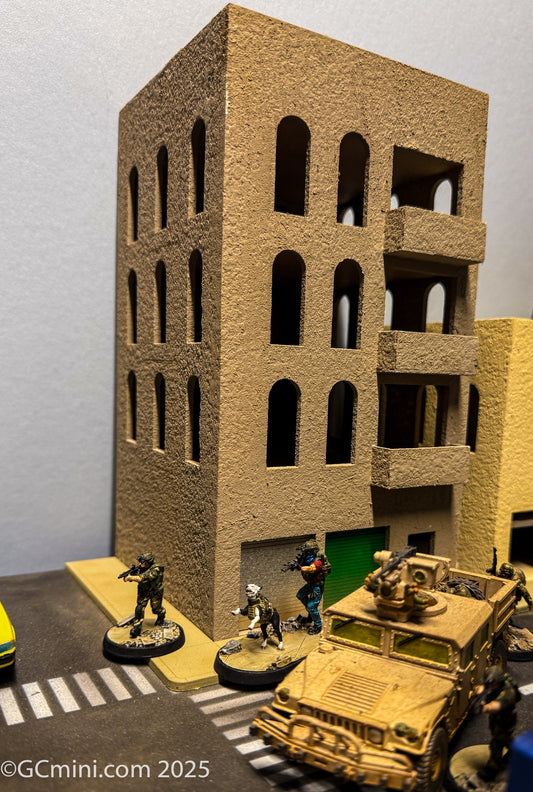 28mm Middle East Four Story Building - 28MMDF289
