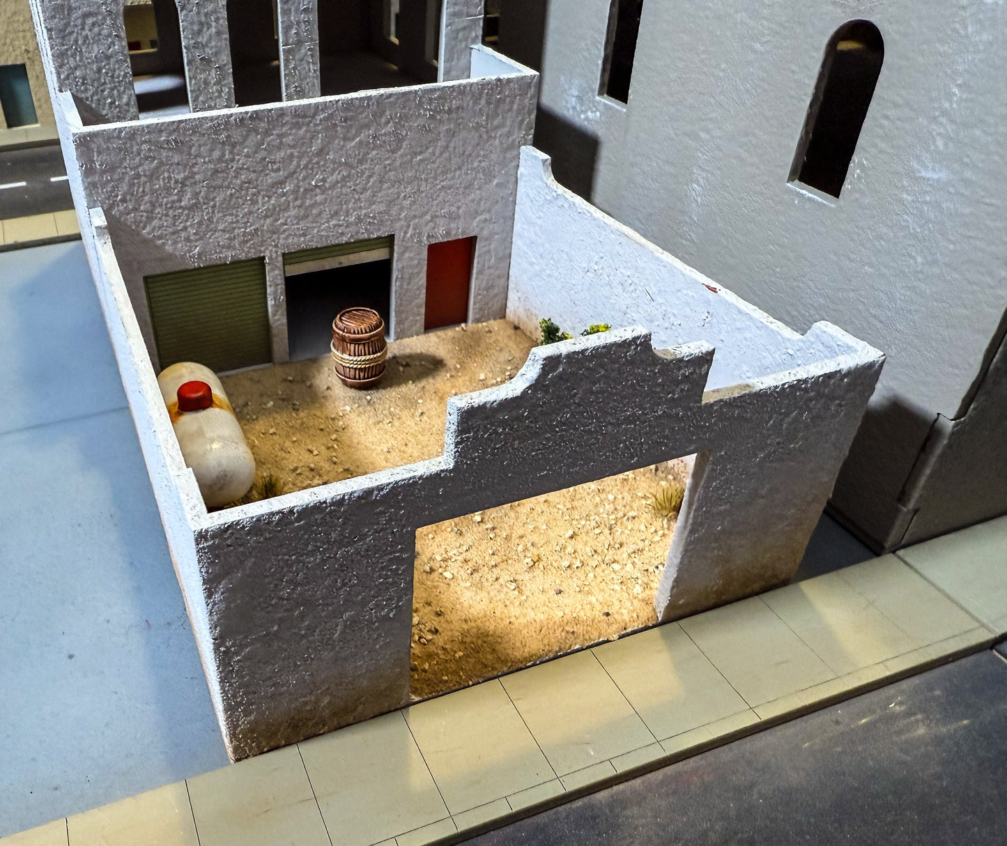 Walled Courtyard for 28mm Middle East Buildings - 28MMDF290