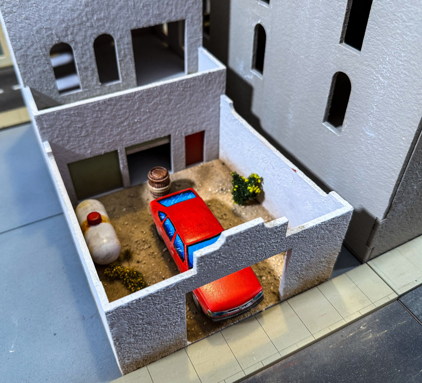 Walled Courtyard for 28mm Middle East Buildings - 28MMDF290