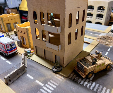 28mm Middle East Three Story Building - 28MMDF283