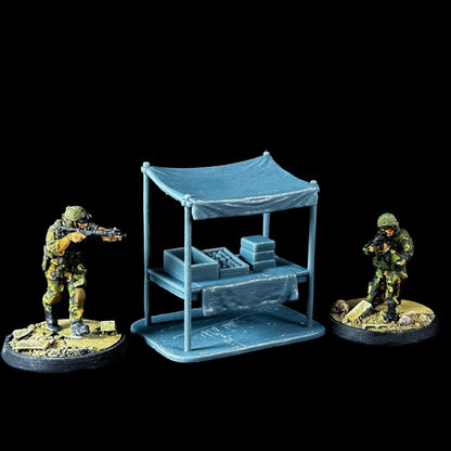 Market Stall- 28mm - SLA007