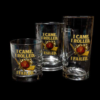 I Came I Rolled I Failed Drinkware