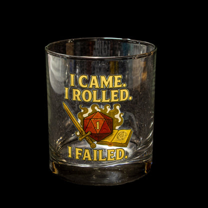 I Came I Rolled I Failed Drinkware