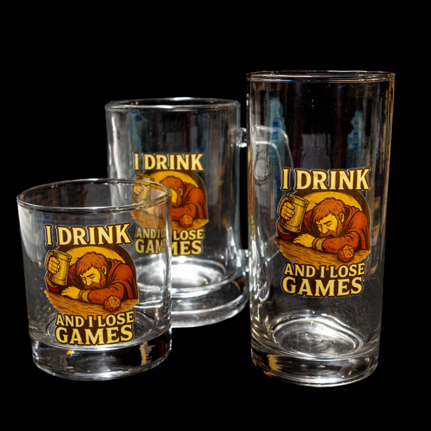 I Drink And I Lose Games Drinkware