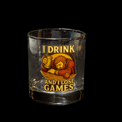 I Drink And I Lose Games Drinkware