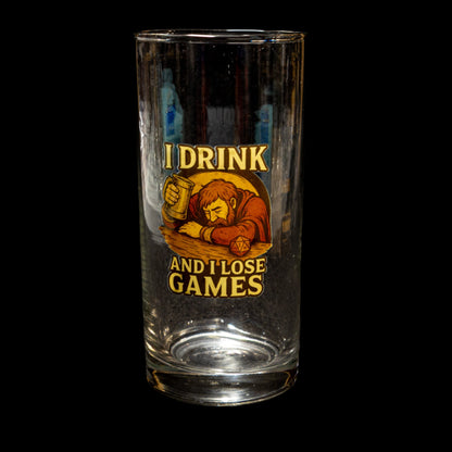 I Drink And I Lose Games Drinkware