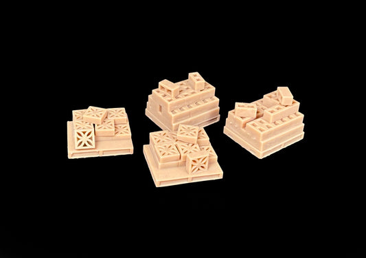 Cinder Blocks and Decorative Concrete Blocks- 28mm (4/pk) - 25MSLA052
